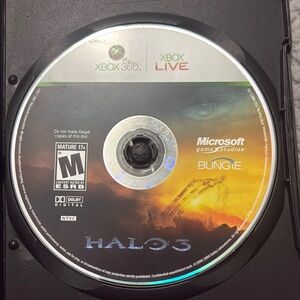 Microsoft Halo 3 Game Disc for Xbox 360 - Black and Gold